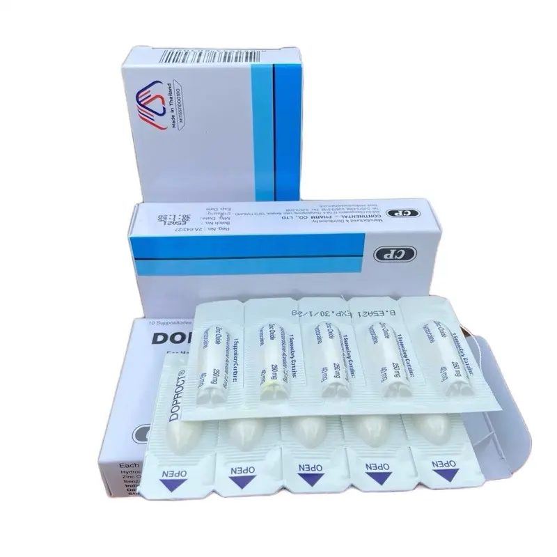 Kem Bôi - Hộp Đặt Hỗ Trợ Tri DOPROCT Thái Lan - Hỗ Trợ Chăm Sóc Vùng Da