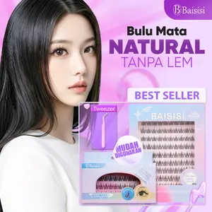 [TANPA LEM] BAISISI Z01 Idol Bulu Mata Palsu Ringan Eyelash Extension Satuan Premium Dapat dipakai berulang tidak perlu lem cocok untuk pemula reuseable satu persatu