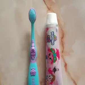 Kodomo Sikat & Pasta Gigi Koukou 2in1 6Thn Keatas  - Toothbrush & Toothpaste Kids