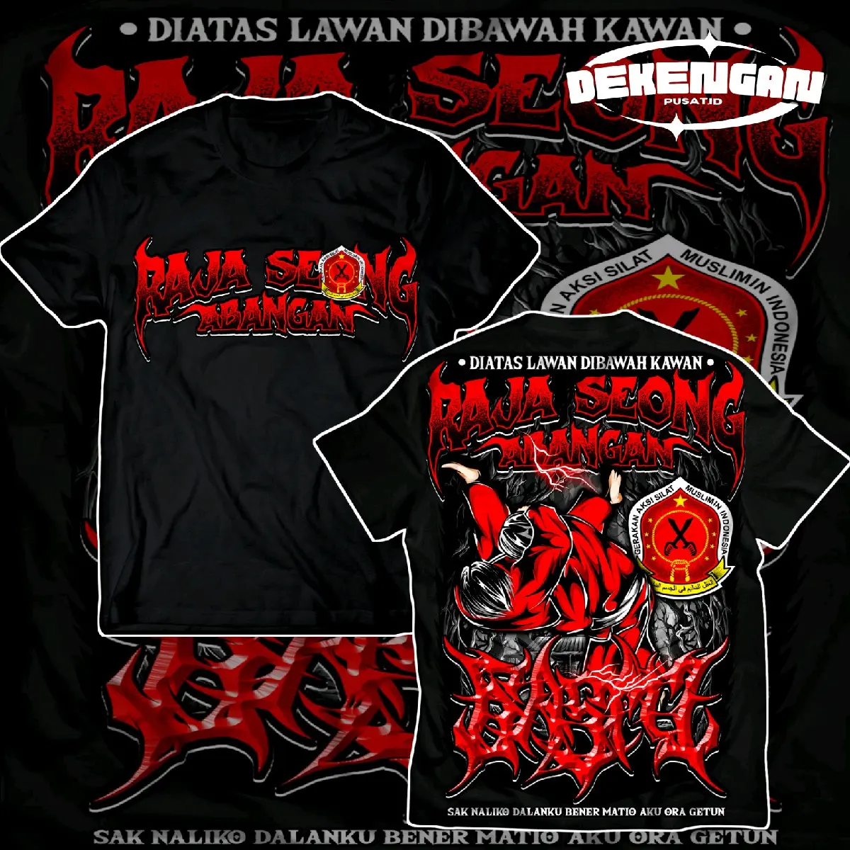 Kaos Pagar Nusa Gasmi Raja Seong