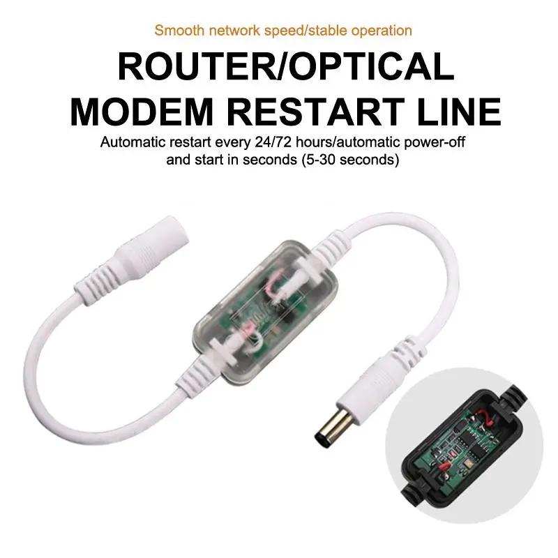 Modem Bộ định tuyến tự động khởi động lại dây nguồn 24/72 giờ tự động chu kỳ…