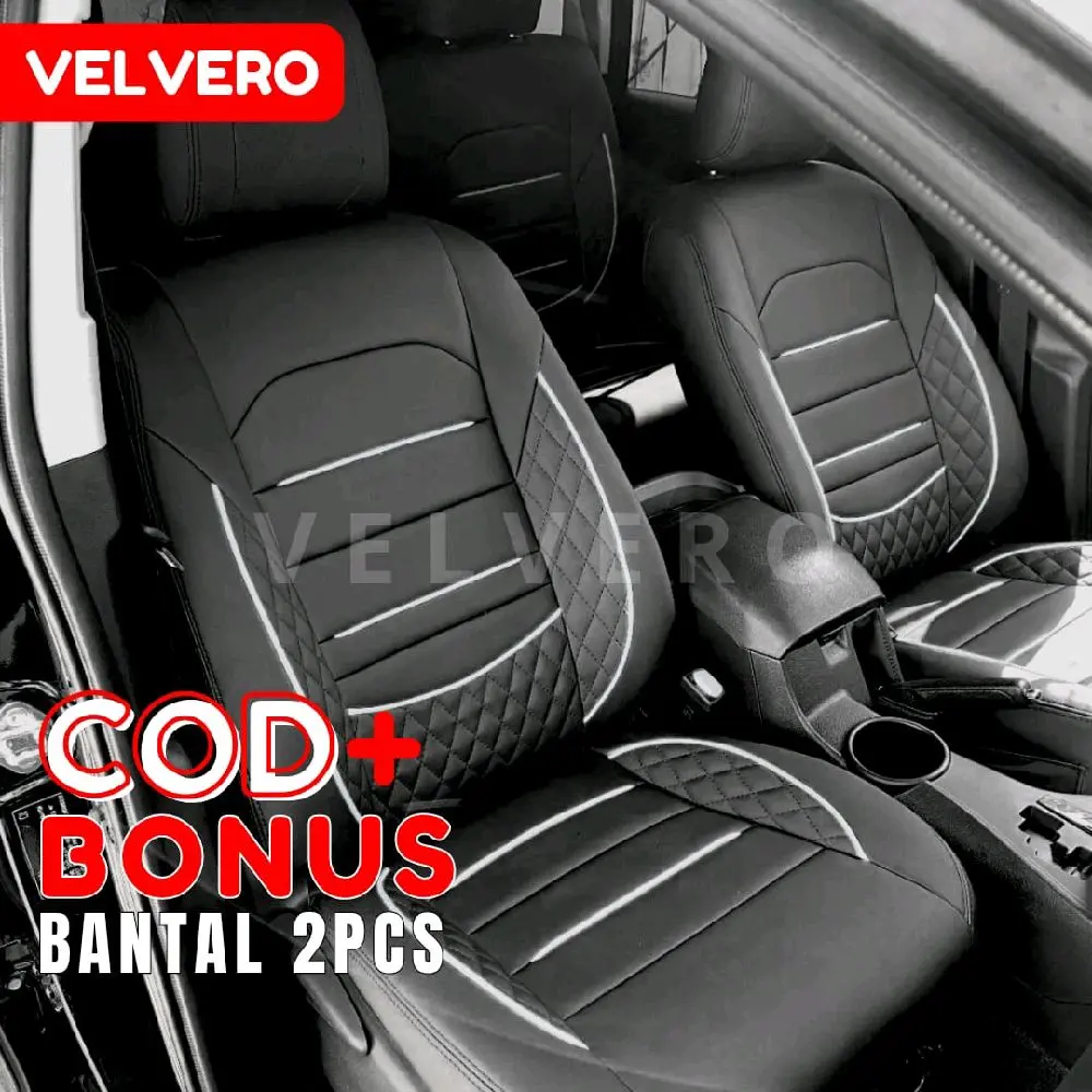 Sarung Jok Mobil Kia Picanto Full Seat 2 Baris Free Bantal 2 Pcs COD Bonus