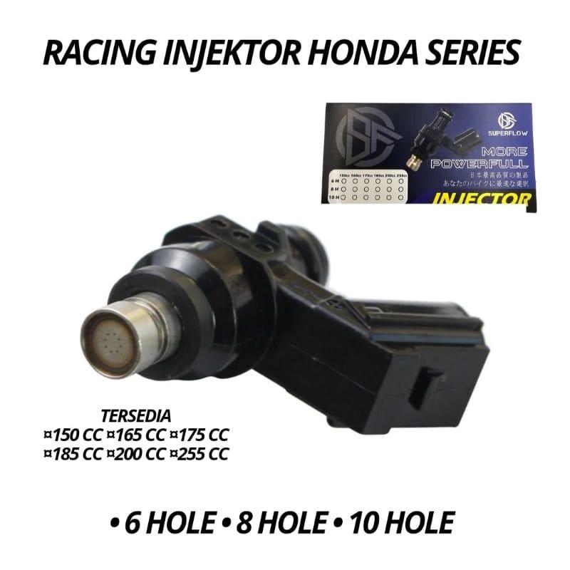 INJECTOR INJEKTOR SUPERFLOW BEAT VARIO 110 125 150 160 SCOOPY PCX ADV 150 160 CB150 CBR CB 150 CRF 150 GENIO VERZA SONIC 150 R NEW MEGAPRO SUPRA 125 Fi SUPRA GTR 150 135 150 165 175 185 200 255 CC 6