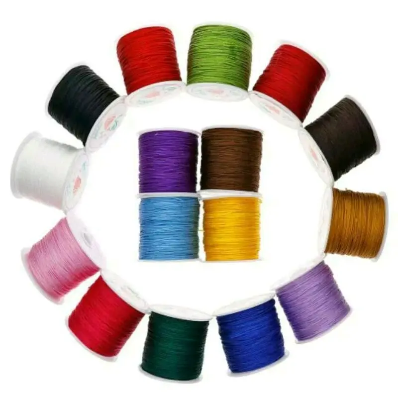 Tali Giok Tali Sambala Kur Macrame Tali Sambala Bahan strap HP, Gelang, Kalung, Dan Kerajinan