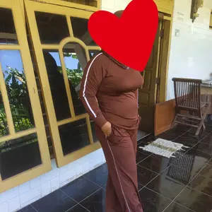 Nano Sportswear Baju Senam Wanita / Aluna Kulot Set + Hijab / Setelan Baju Senam