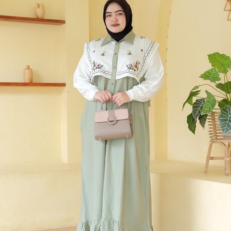 GAMIS JUMBO LD 130 LD 140 CM Wanita Muslim 7