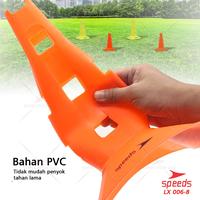 Gambar SPEEDS Cone kerucut latihan marker Olahraga Futsal Sepak Bola 38cm Ball Outdoor 006-8 - 14 BIRU dari Speedss Official Store Kota Surabaya 4 Tokopedia