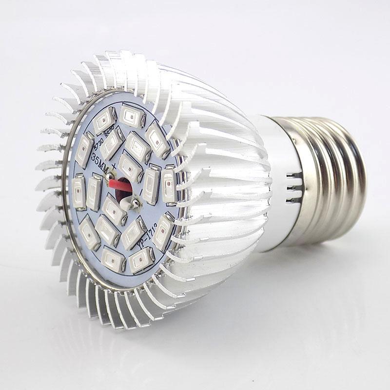 Product Introduction of 5pcs Plant Grow Lights 28led 18LED Bulb Growing Light Lamp for plants flower vegetable greenhouse  SGK 187