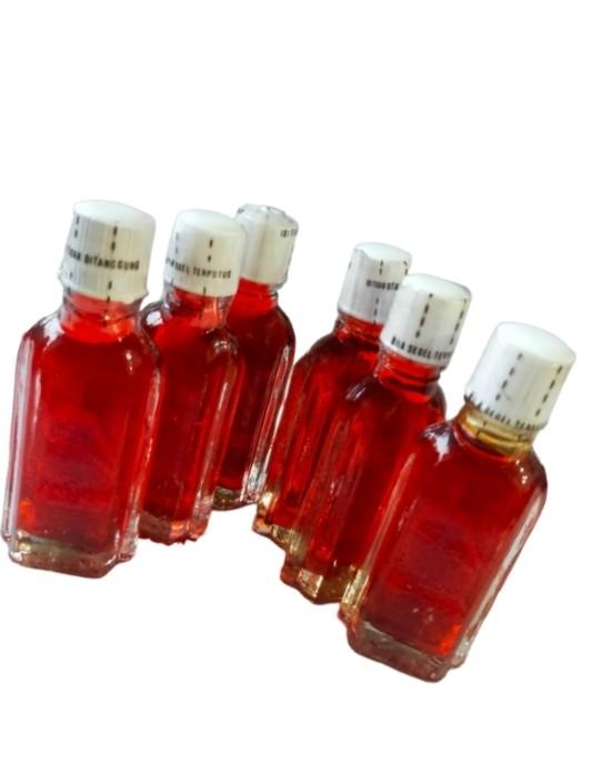 12 botol minyak wangi bunda ratu warna merah