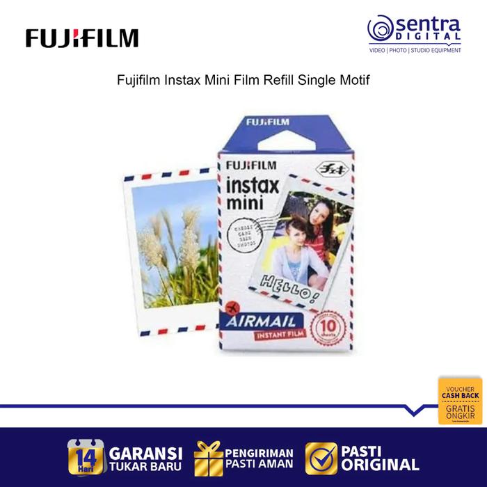 Gambar Fujifilm Instax Mini Refill Paper Motif Isi 10 - Airmail dari Sentra Digital Kota Surabaya Tokopedia