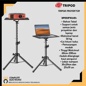 Bracket Standing Proyektor Tripod Projektor Infokus Tripod Proyektor Multifungsi