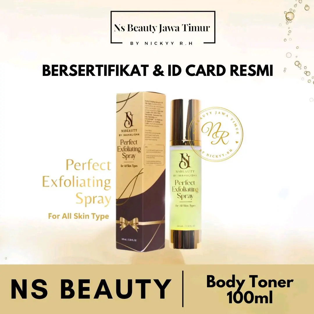 Ns Beauty Body Toner Expoliating Spray 100ml
