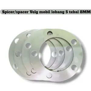 Spacer Velg mobil 1set (4pcs) lubang 5 tebal 8mm&5mm