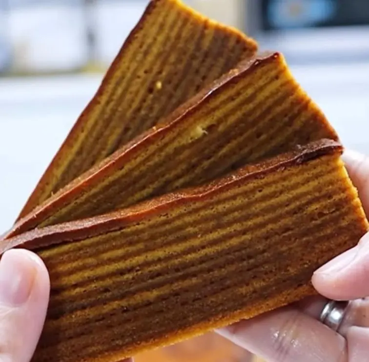 Kue Pinggiran Lapis Legit Halal 400Gram Spesial - Frozen, Food Makanan Keju 4