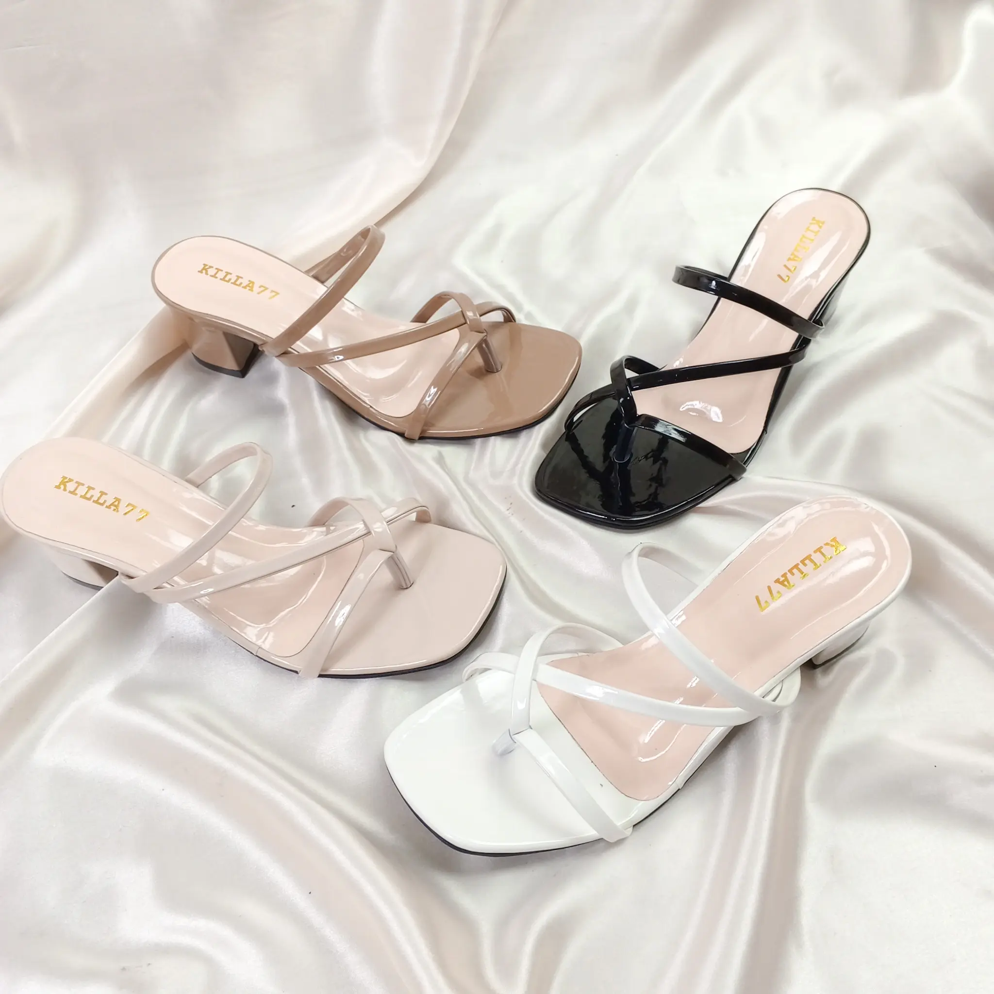 FS HEELS sandal heels 5cm wanita termurah bisa cod