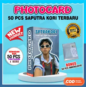 Photocard Saputra Kori 50 Pcs Update terbaru Bonus Gantungan Kunci + Innerslave - Galeri Photocard