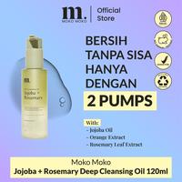 Gambar Moko Moko Jojoba + Rosemary Deep Cleansing Oil Pembersih Wajah Sensitive Skin Friendly 120ml - Cleansing Oil dari Moko Moko Official Kota Administrasi Jakarta Pusat 2 Tokopedia