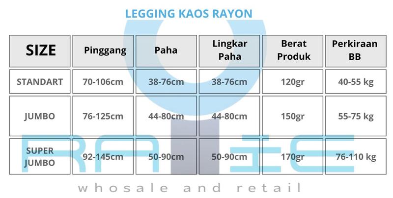 Product Introduction of 3 PCS LEGGING 3/4 RAYON PREMIUM (Bahan Kaos) Wanita Celana Panjang Pendek 0