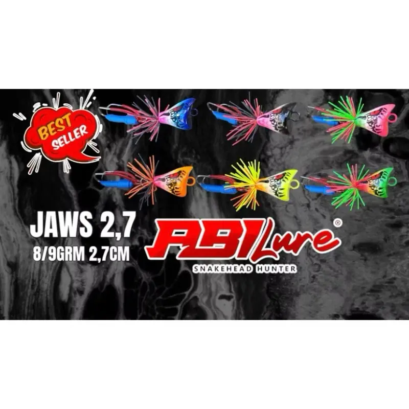 JAWS FROG MINI BY ABI LURE UMPAN CASTING GABUS DAN IKAN TOMAN 0