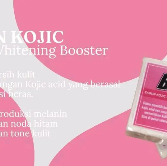 SABUN KOJIC BOOSTER BEAUTY/SABUN PEMUTIH/SABUN KOLAGEN/SABUN WHITENING  Soap Pencerah Mencerahkan