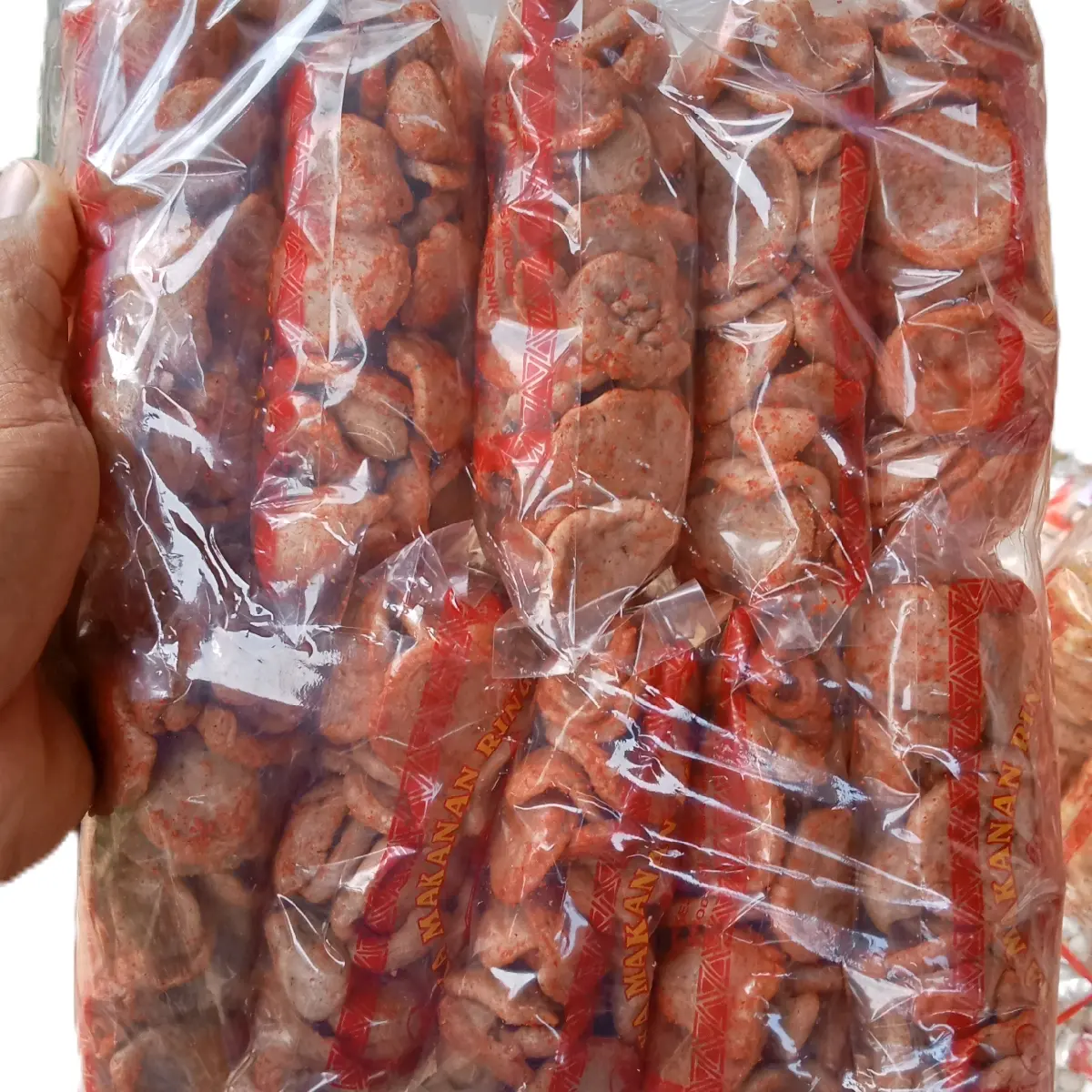 Kerupuk Pedas Snack Krupuk Seblak Murah 10 Bungkus/Pak - Food, Keripik Makanan Cemilan