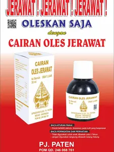 MINYAK OLES KHUSUS JERAWAT - CAP WAYANG ORIGINAL BPOM