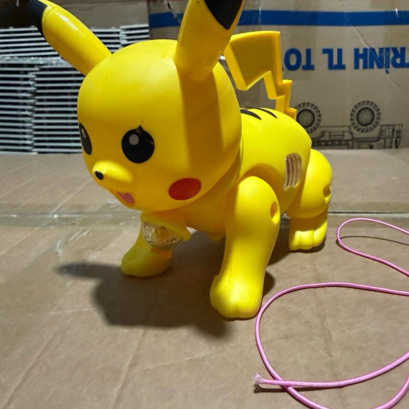 Pikachu Chạy Pin Nhạc Có Đèn - Đồ Chơi Pikachu Chạy Pin Nhạc Có Đèn