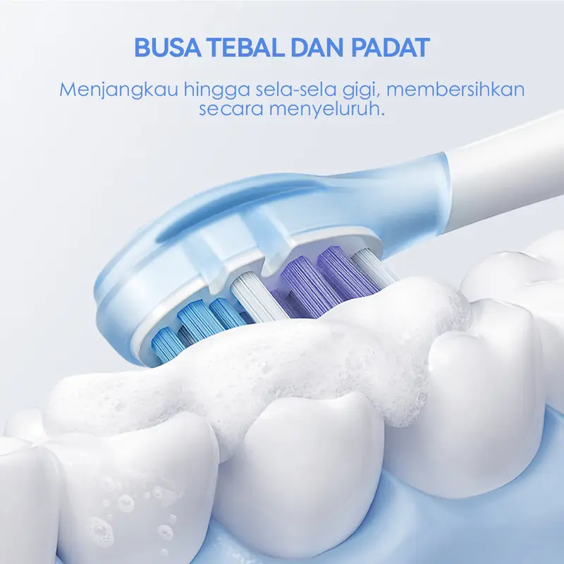 【Diskon Hingga 50%】SOPAMI SP7 Versi Upgrade – Pasta Gigi Pemutih dengan Baking Soda & Mint Alami | Menghilangkan Plak, Mencegah Gigi Berlubang, Merawat Gigi, Menyegarkan Napas | 360g 6