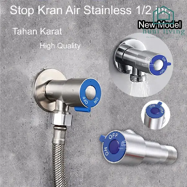 Stop Kran Toilet Keran Shower Bidet Wastafel 0