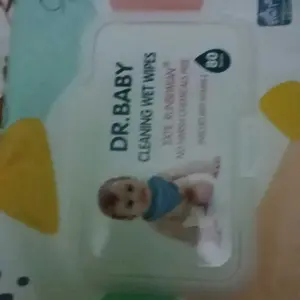 Tisu Basah Bayi 10 Pack Series 80 Kemasan Praktis Keamanan dan Kenyamanan Khusus untuk Bayi Hemat 100% Pure Water Non Parfum Organik Wet Wipes Non-Alkohol