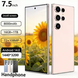 [Langganan Best Seller] Smartphone 16GB+1TB Android 14 5G Baterai 8000mAh Layar 7,3 Inci Kamera 72MP+108MP Dengan Snapdragon 8 Gen 2 dan Layar AMOLED 120Hz HP Flagship Fast Charging 45W Garansi Resmi Bisa COD