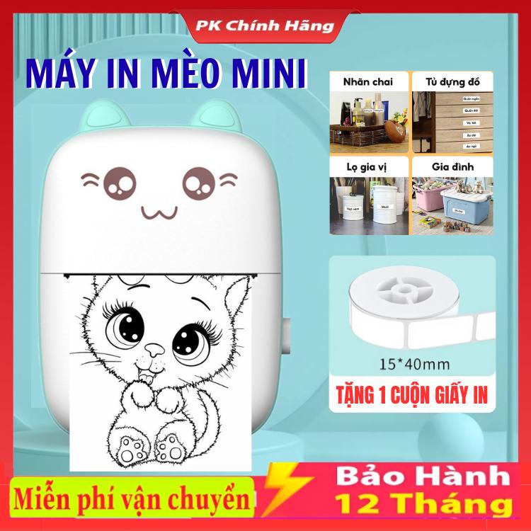 Máy In Nhiệt Mini Bluetooth cầm tay, Máy in Hoá đơn, Tài liệu, Phao, Nhãn dán,…