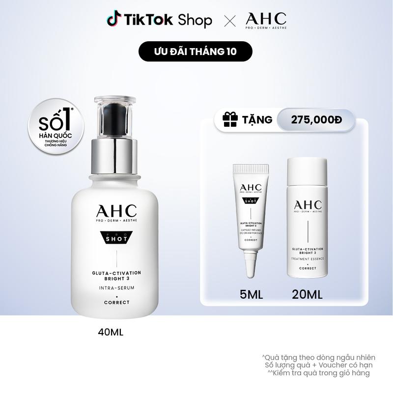 Tinh chất serum mờ nám sáng da PROSHOT GLUTA-CTIVATION BRIGHT 3 AHC 40ML [1]