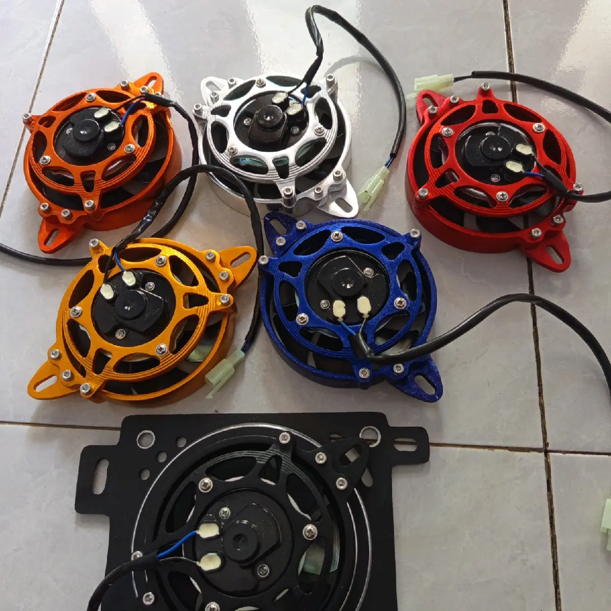 PAKET SET KOMPLIT COVER BREKET EXTRAFAN KIPAS RADIATOR MOTOR NMAX, AEROX, LEXY