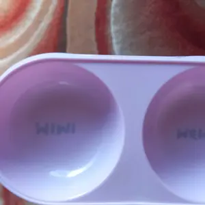 Tempat Makan Double Bowl Kucing Anjing Anti Semut Mangkok Perlengkapan Hewan Peliharaan Ukuran