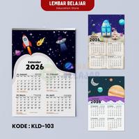 Gambar LEMBAR BELAJAR Kalender Dinding Klem Aesthetic 2026 Ukuran A3+ - KLD-101 dari Lembar Belajar Kab. Purworejo 5 Tokopedia