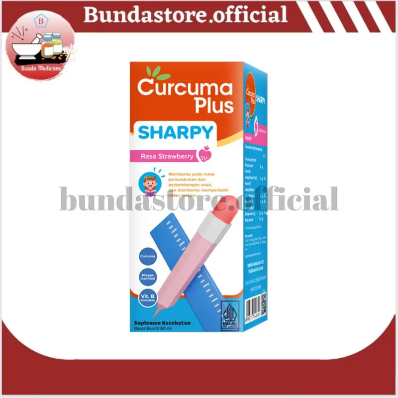 Curcuma Plus Sharpy, Imuns, Support, Fruit & Veggie , Grow Plus Emulsion Suplemen Kesehatan Anak 7