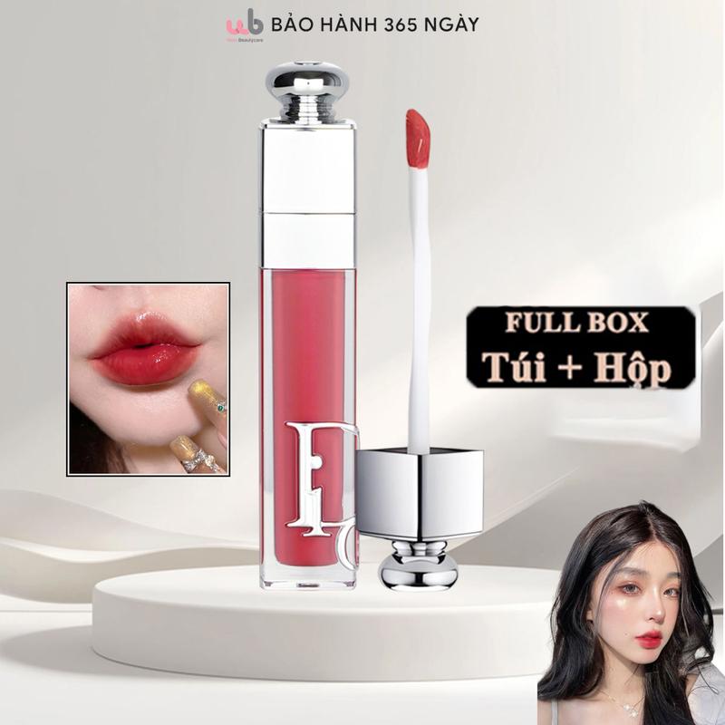  Son dưỡng D Maximizer Addiclt lip 024 Full Box Túi + Hộp Đỏ gạch Intense Brick,tôn da,giữ ẩm môi mềm mịn. 