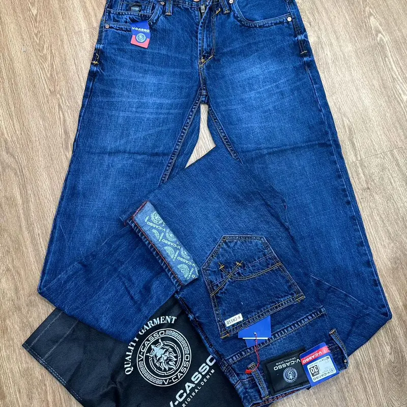 Celana Jeans V-casso Original Slimfit Pria Panjang Dewasa/Bawahan Pria/Laki-Laki  Nyaman/ Keren 4