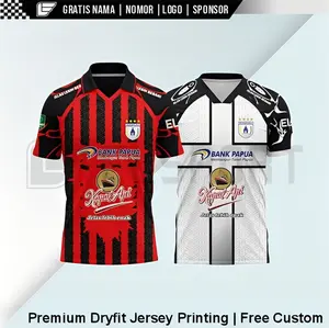 Jersey Persipura Jayapura Liga Pegadaian 2025 - 2026 New Gratis Pasang Nama Dan No Punggung Full Sponsor Fullprinting - Sport
