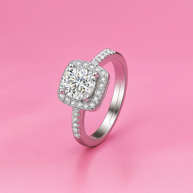 Nhẫn mặt vuông nữ hoàng - Túi xách mặt vuông sang trọng cho bạn nữ