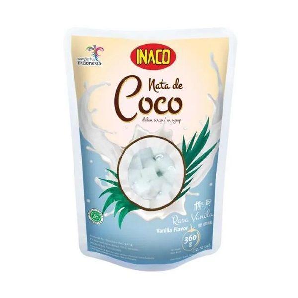 Gambar INACO SARI KELAPA VANILA POUCH 360 GR dari Hypermart Villa Melati Kota Tangerang Selatan Tokopedia