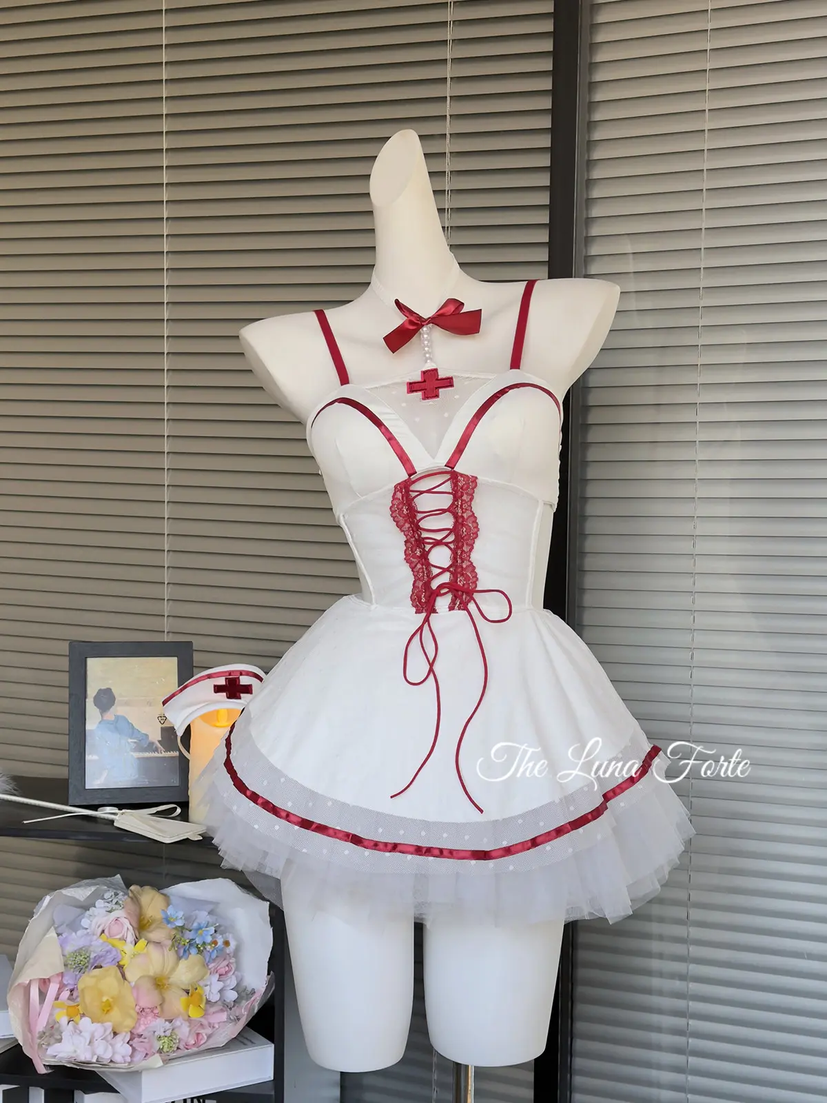 Sexy cute and alluring lingerie; nurse uniform with lace-up design for small-breasted women; sleepwear/evening gown for sexy roleplay cosplay; dating outfit set - TikTok Shop Singapore Sexy cute and alluring lingerie; nurse uniform with lace-up design for small-breasted women; sleepwear/evening gown for sexy roleplay cosplay; dating outfit set - TikTok Shop Singapore