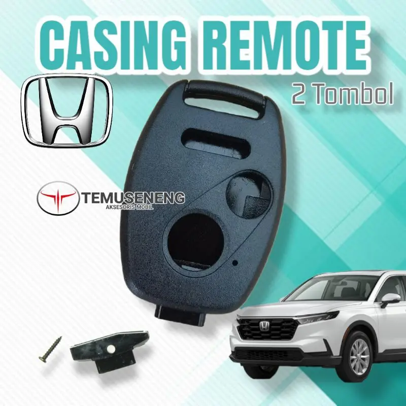 Casing Remot Mobil 2 TOMBOL Cover Casing Rumah Kunci HONDA Jazz Brio Crv Mobilio Freed Accord Civic fd City 0