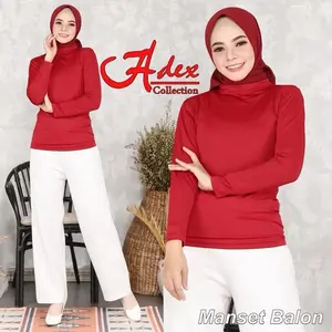 Manset baju Wanita lengan panjang  | Manset baju spandex balon (ADEX)