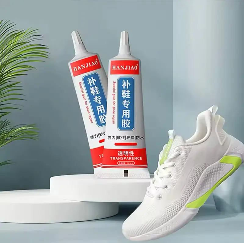 Lem Sepatu 60ml Cairan Super Kuat Lem Perekat Sepatu Penambal Sol Sepatu Transparan 3