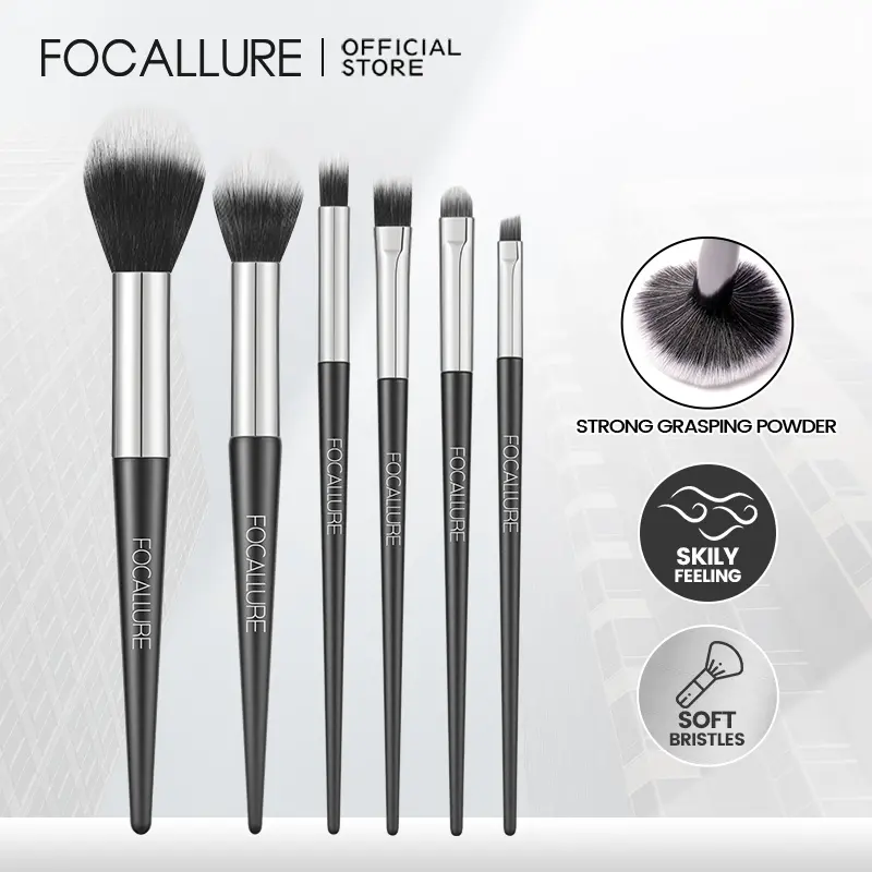 Bộ 6 cọ trang điểm Focallure 100g