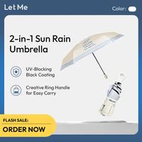 Gambar Let Me Butterfly Umbrella - Payung Lipat Manual Portable Perlindungan Anti UV Ganda Pelindung Hujan Dan Sinar Matahari Premium LM-AGF2082 dari Letme Home Living Kab. Tangerang 1 Tokopedia