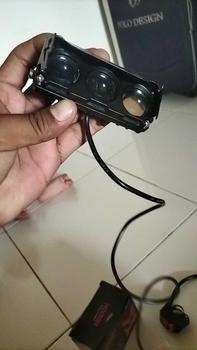 Product Review of MODISH Lampu Tembak 3 Mata Original MO-1077 Full Aluminium Waterproof High Low Putih Kuning from B**n M**a 0