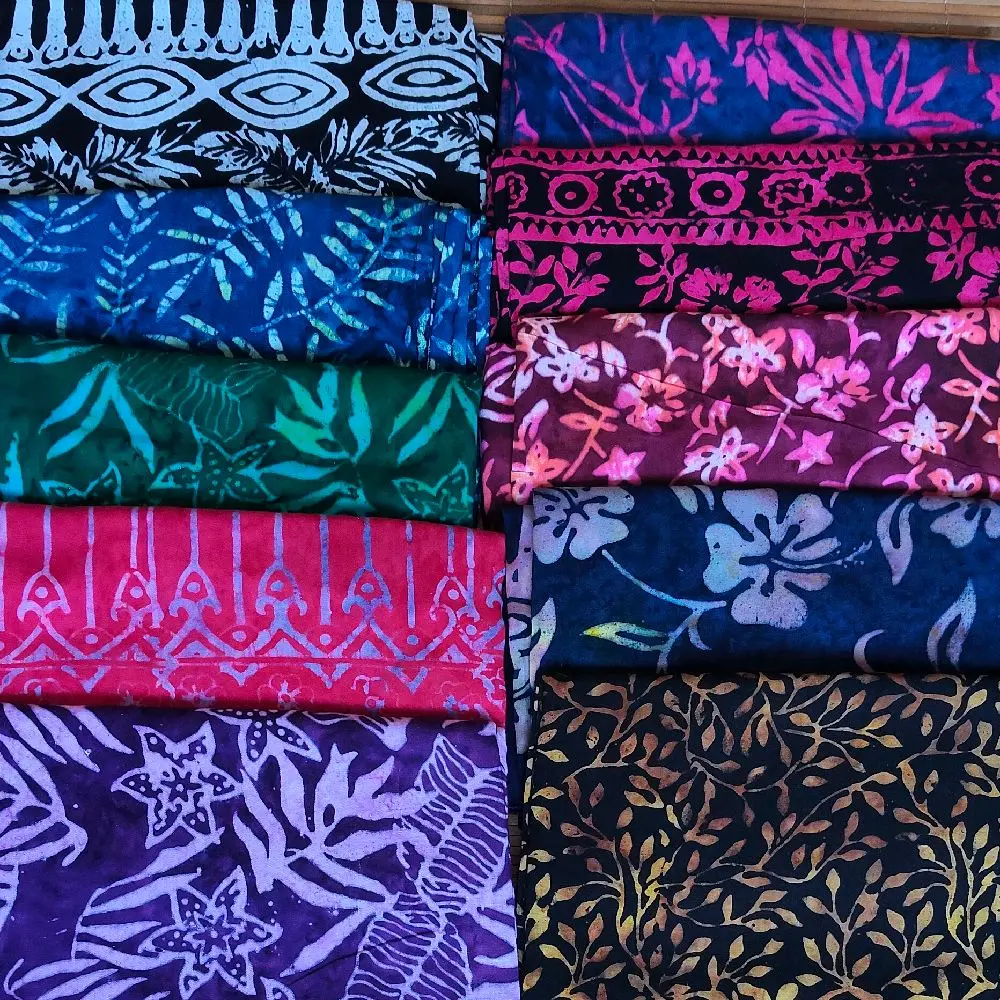 SARUNG PANTAI BALI FULL MOTIF GAYA ABSTRAK